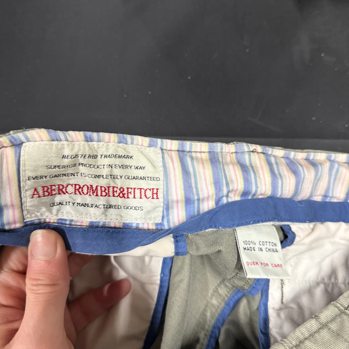 아베크롬비 멀티포켓 와이드 카고 쇼츠 팬츠 상품이미지5