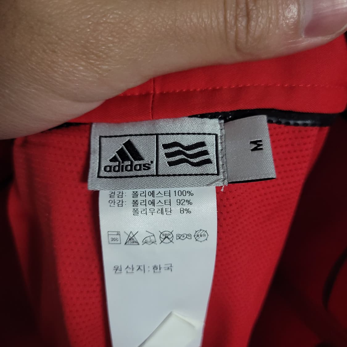 (M) ADIDAS 아디다스 골프 레드 미니 스커트 골프웨어 상품이미지5