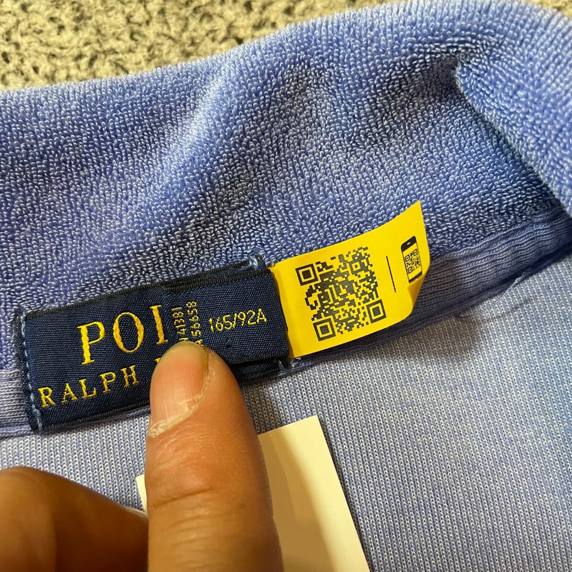 폴로 스트라이프 테리 카라티 상품이미지4