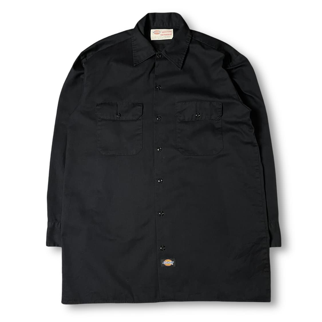 디키즈 블랙 투포켓 긴팔 셔츠 M 상품이미지1