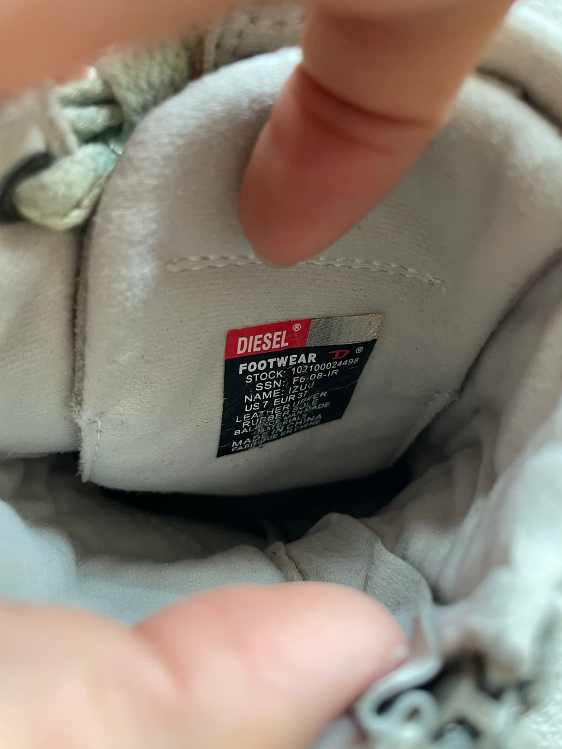 00'S [Archive] DIESEL IZUU 디젤 빈티지 상품이미지5