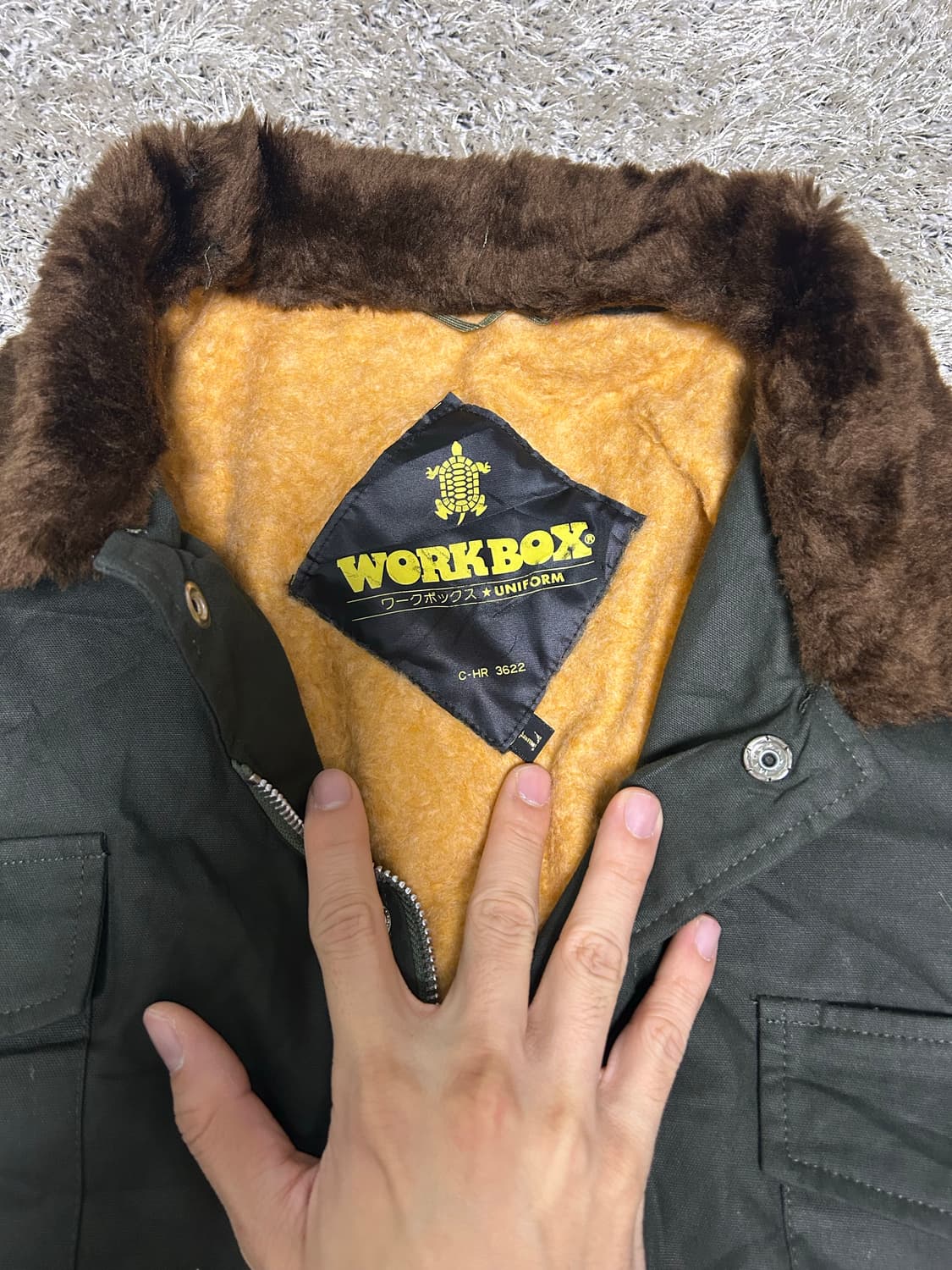 일본판 야상워크자켓 사이즈 105~110 상품이미지3