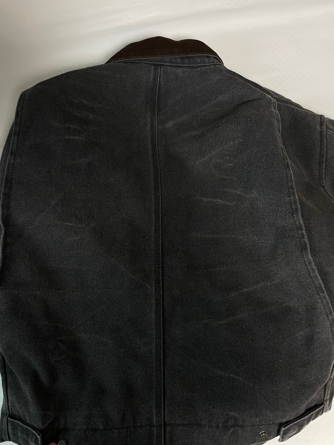 (L) DNSR 빈티지 크롭워크 자켓 블랙 상품이미지5