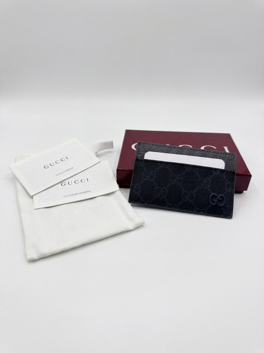 구찌 GG 블랙 카드지갑(새상품) 상품이미지2