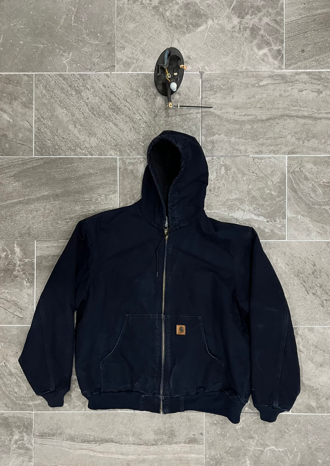 (XL) 칼하트 덕 액티브 후드자켓 J130 MDT 미드나잇 상품이미지1