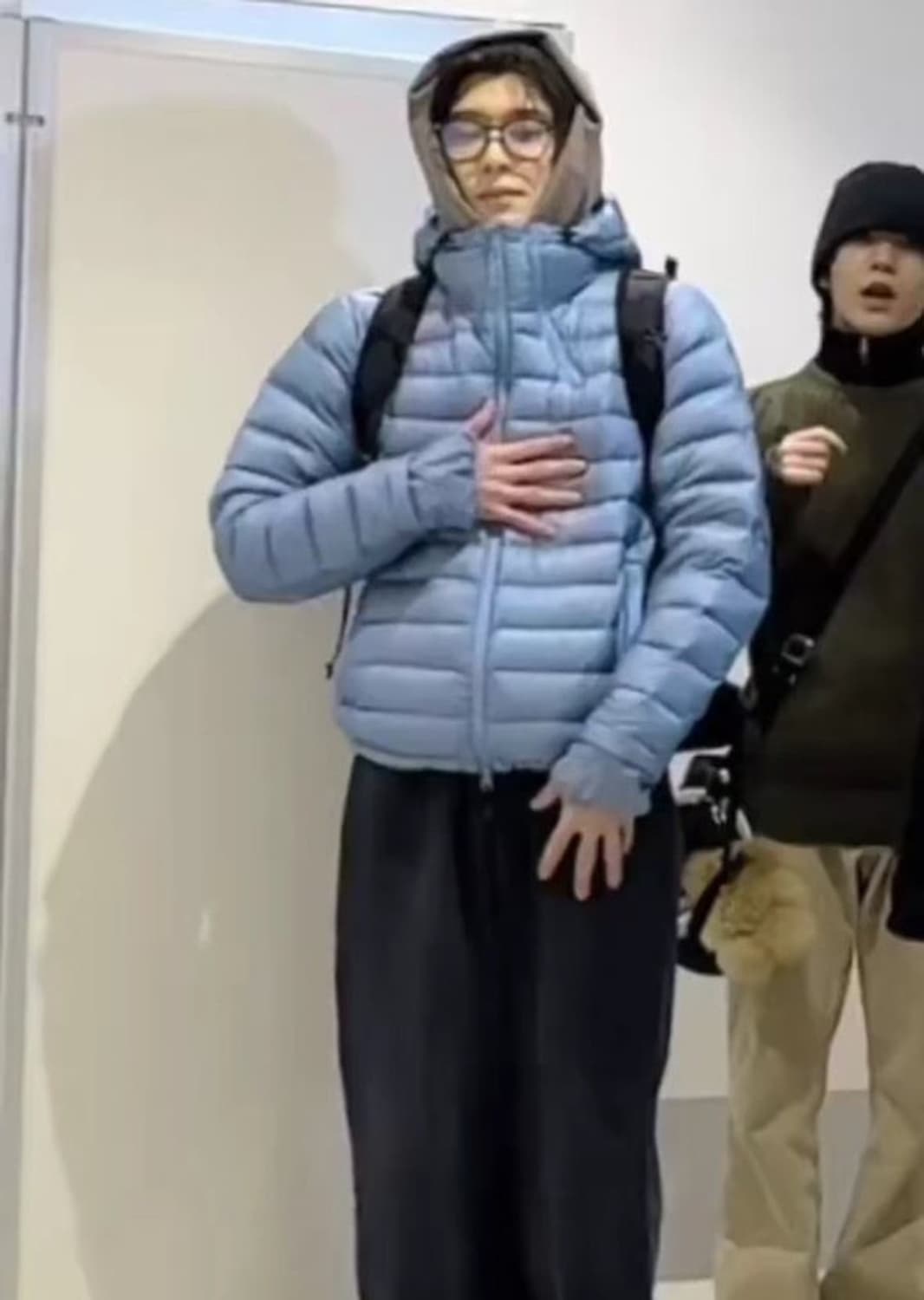 산산기어 서픽스 패딩 24fw 1사이즈 스카이 블루 상품이미지2