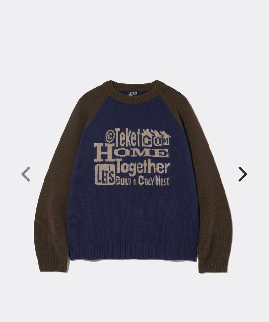 테켓 니트 L 상품이미지1