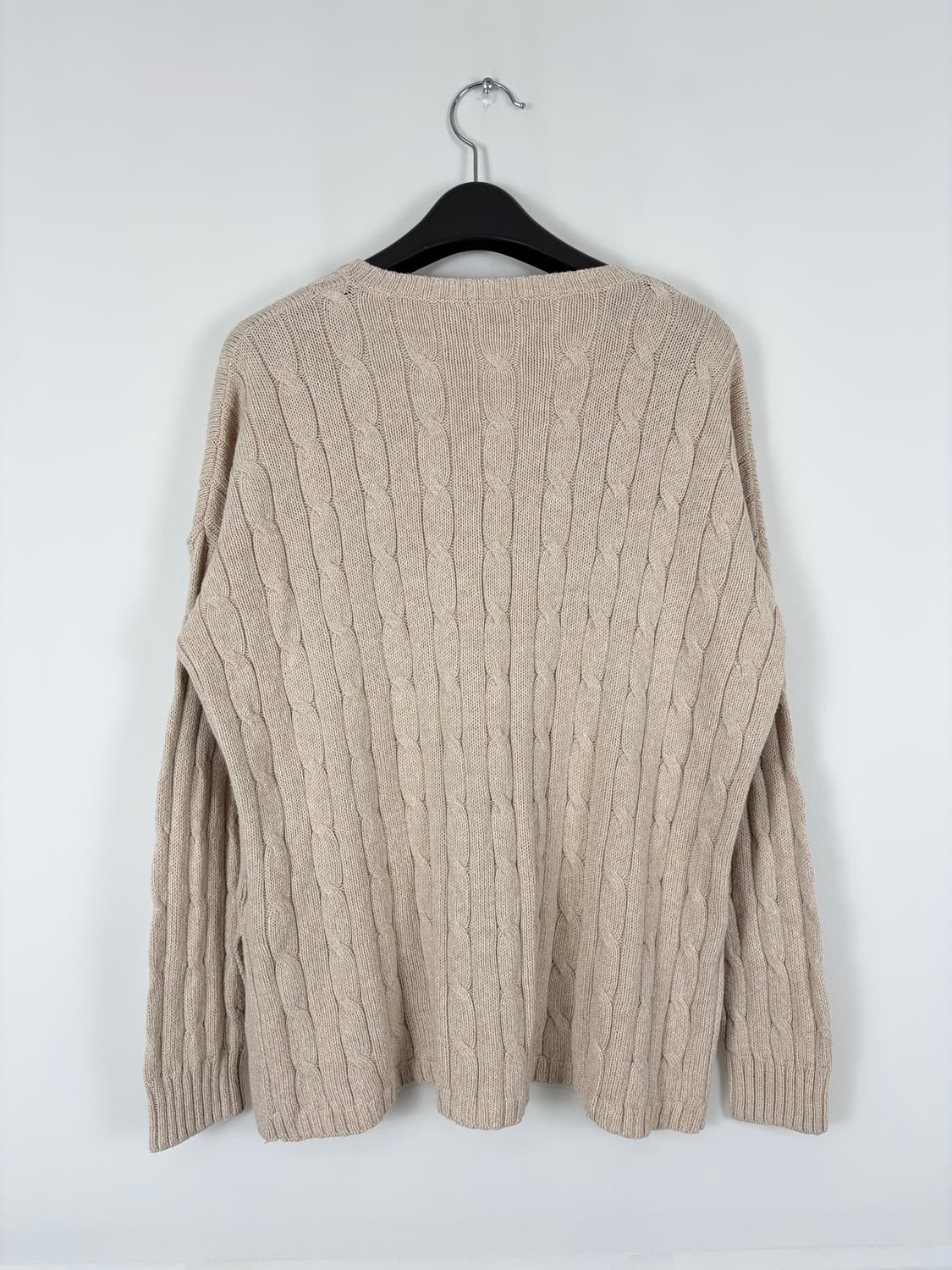 a200) 폴로랄프로렌 포니 브이넥 케이블니트 상품이미지4