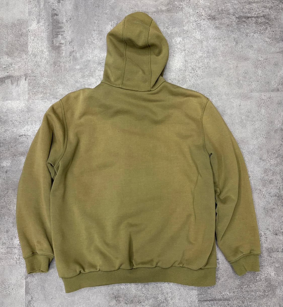 칼하트 써멀 후드 집업 올리브 상품이미지5