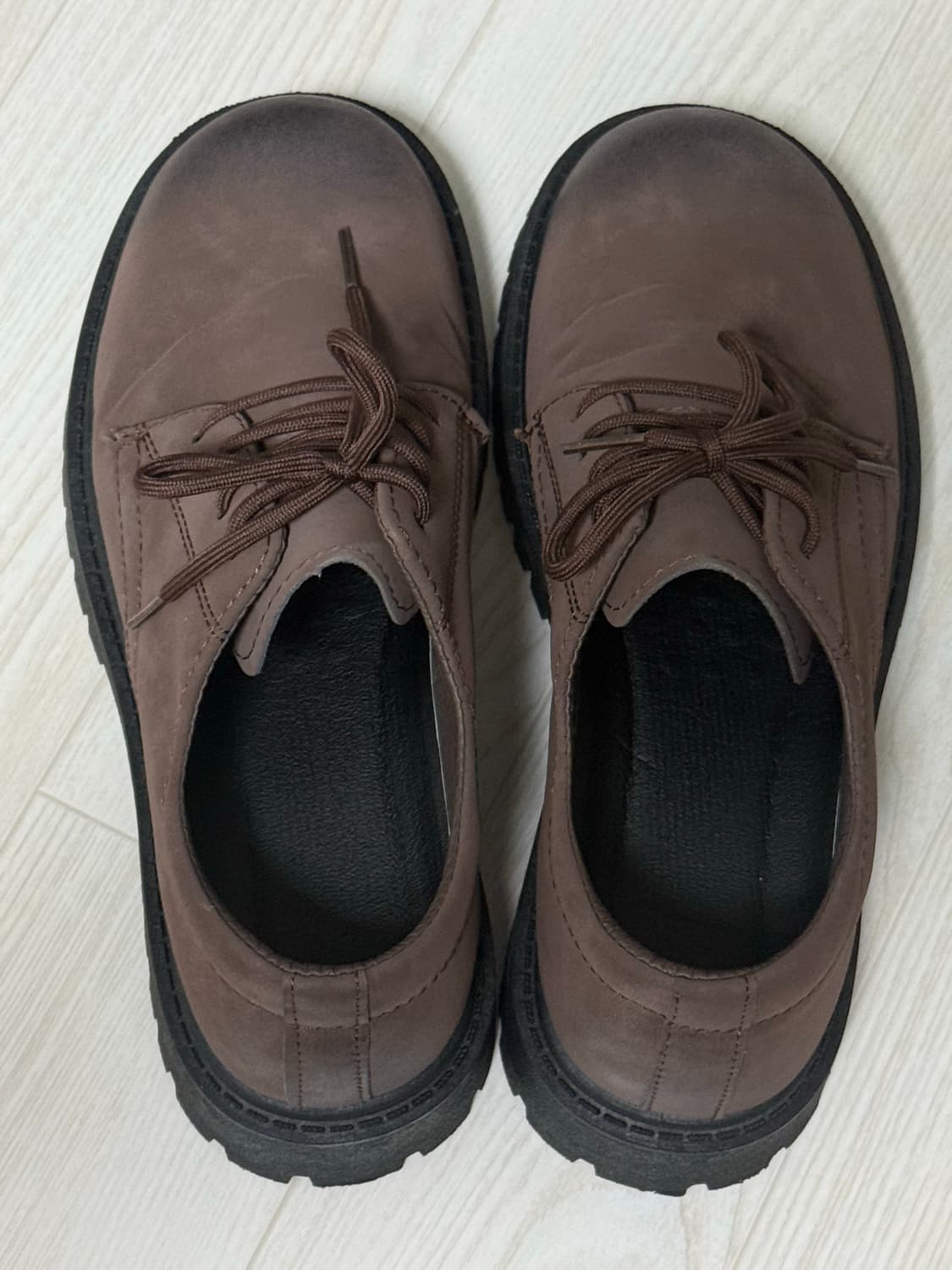 브라운 더비 슈즈 상품이미지2