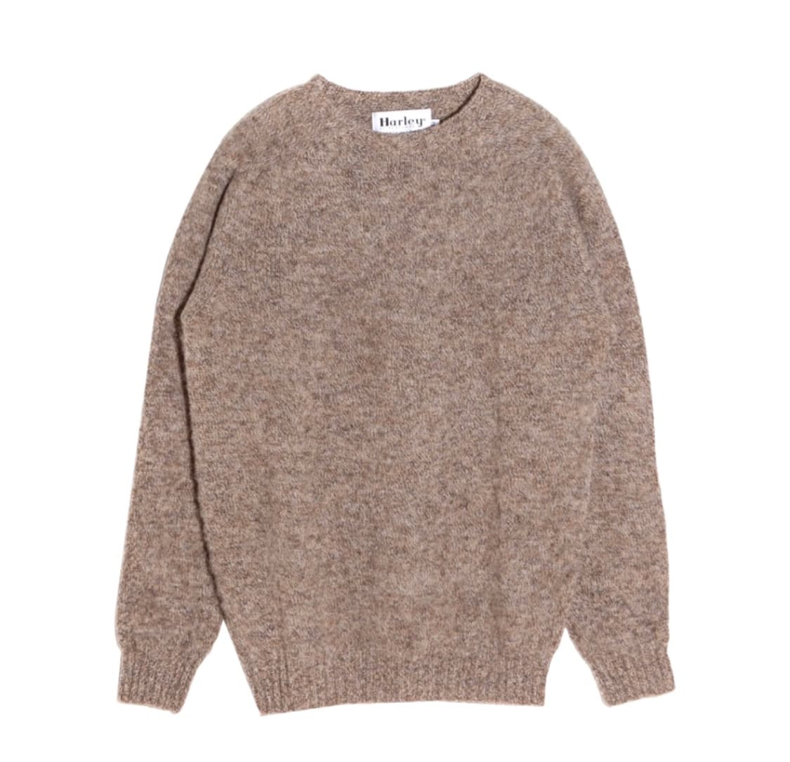 할리오브스코틀랜드 쉐기독 니트 L (머쉬룸) 상품이미지1