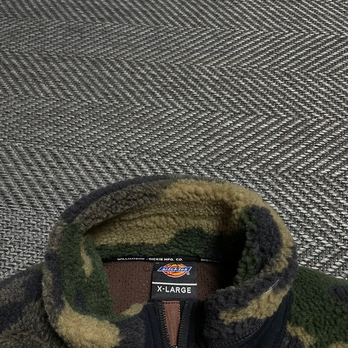 디키즈 카모플라쥬 밀리터리 쉐르파 플리스 집업y 5230 상품이미지7