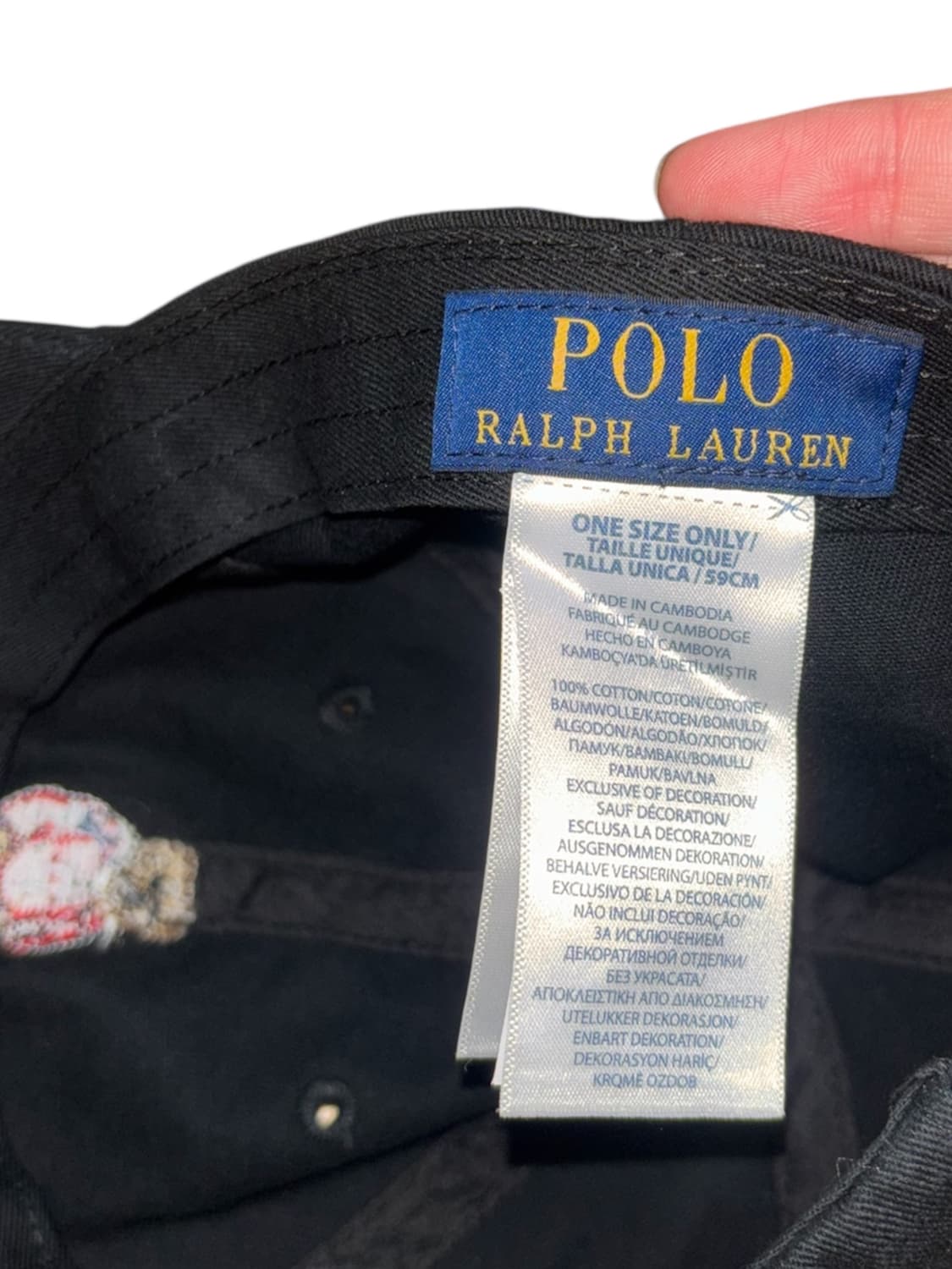 폴로 랄프로렌 폴로 베어 볼캡 상품이미지9