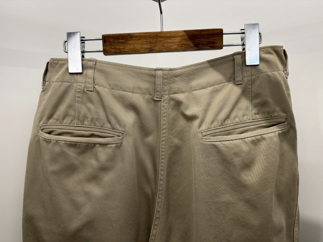 CAP CLOTHING_ 40's officer chino pants  상품이미지5
