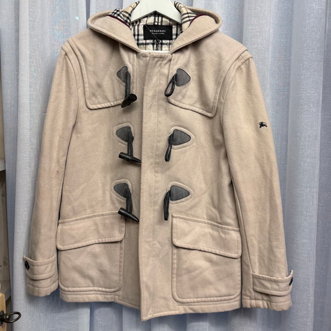 버버리 아이보리 떡코트 상품이미지5