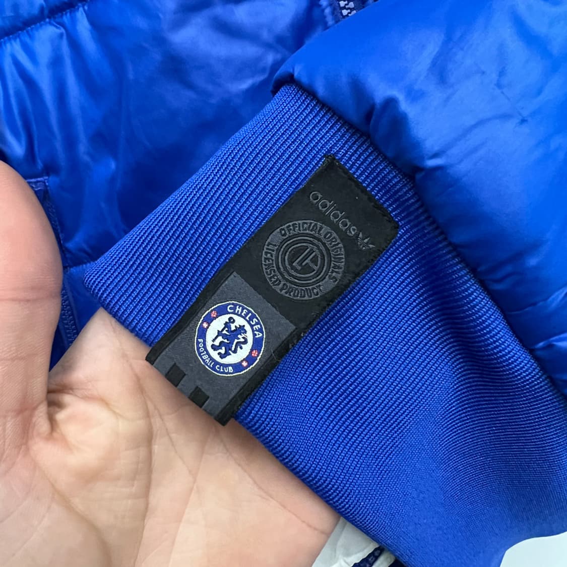 아디다스 첼시 빅로고 리버시블 패딩 점퍼 100 상품이미지5