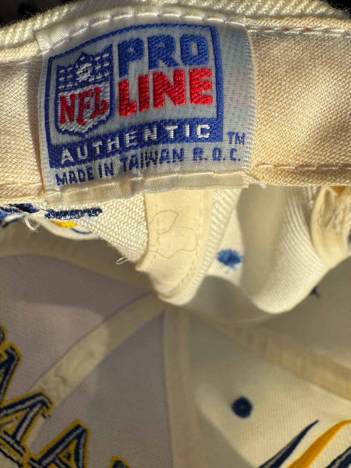 90s 로고애슬래틱 LA Rams 스냅백 상품이미지3