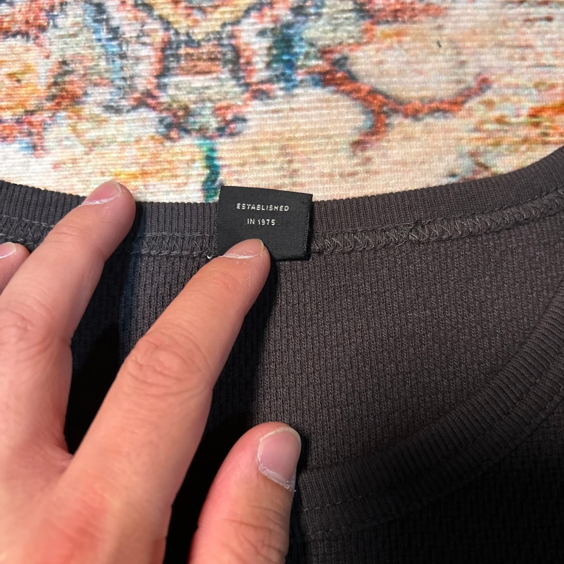 [L] 아비렉스 컷팅 디테일 롱슬리브 상품이미지6