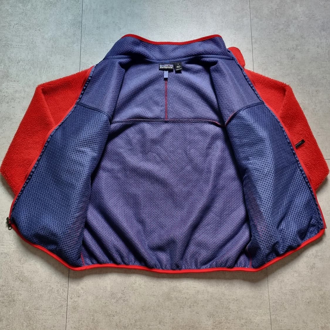 90s USA 파타고니아 베이비 레트로 파일 가디건 XL sz 상품이미지6