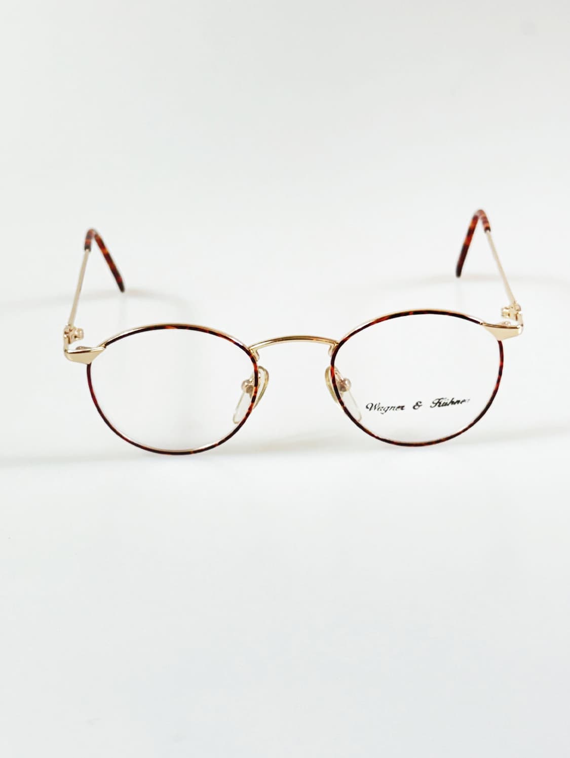 90s 독일제 Wagner & Kuhner 클래식 라운드 빈티지 안경 상품이미지2