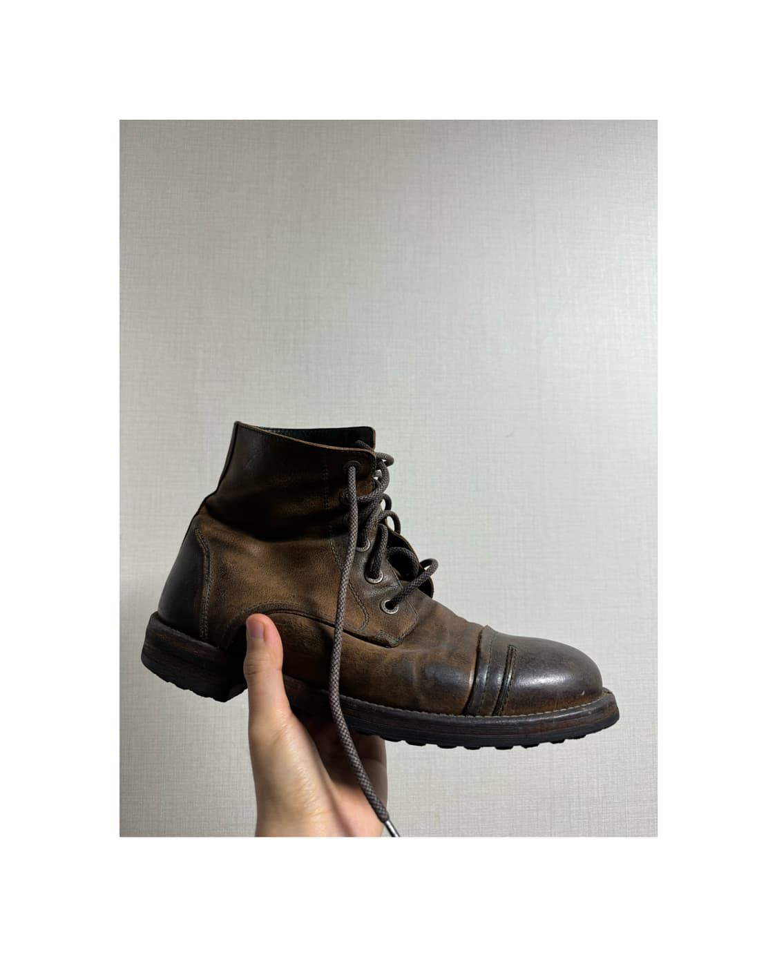 돌체앤가바나 00s 아카이브 컴뱃 부츠 상품이미지1