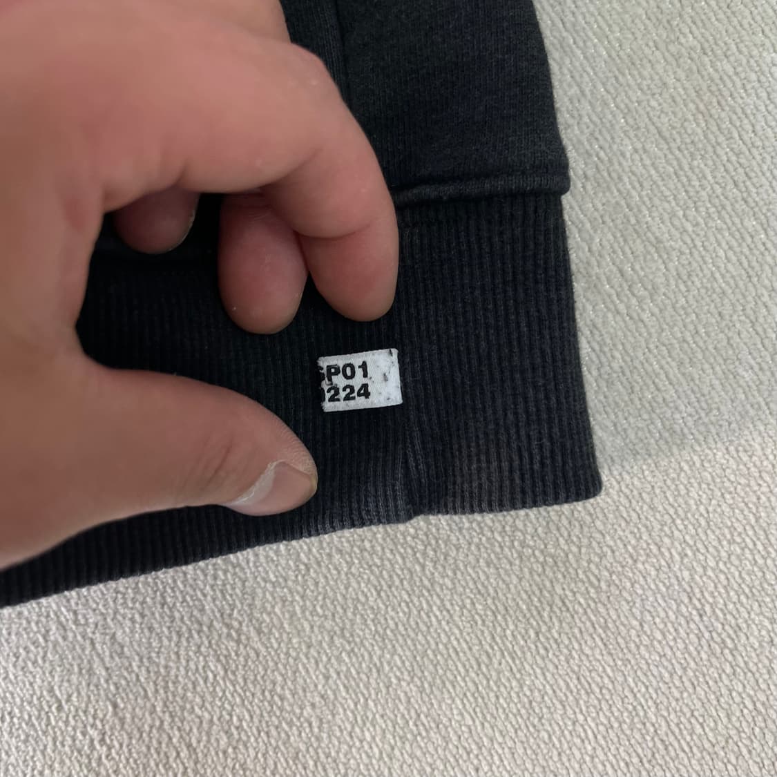 100 디스이즈네버댓 자수로고 맨투맨  상품이미지5