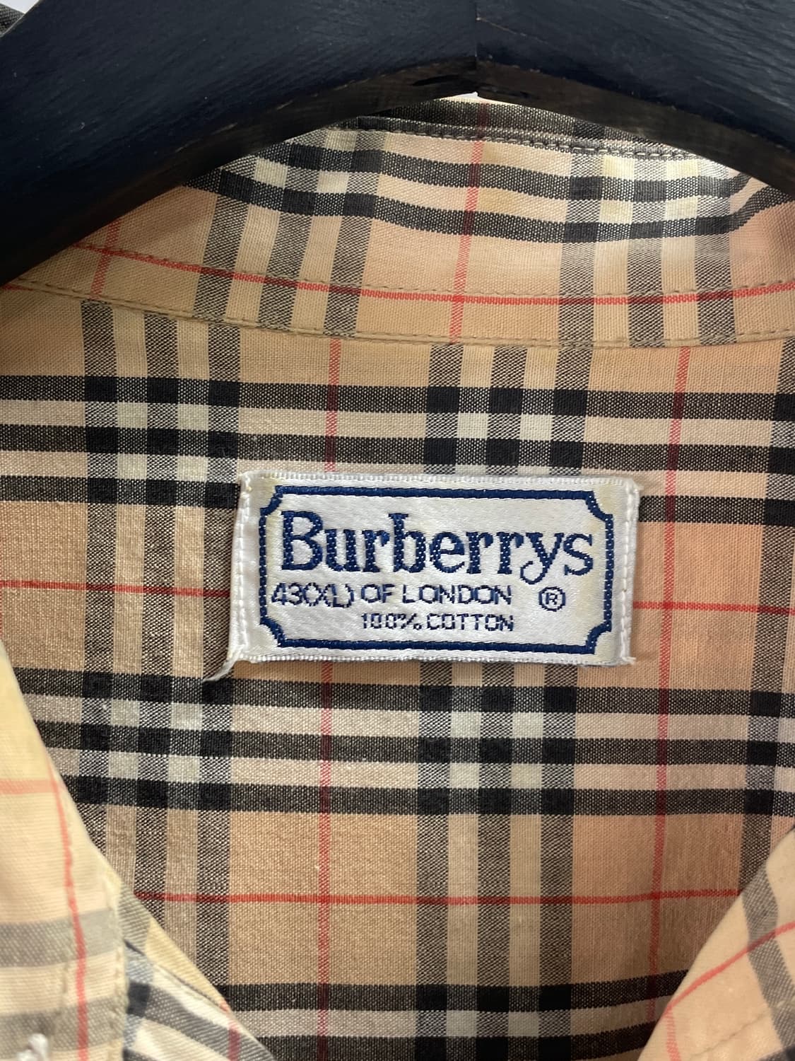 버버리 노바체크 반팔 셔츠 (on.232) 상품이미지4