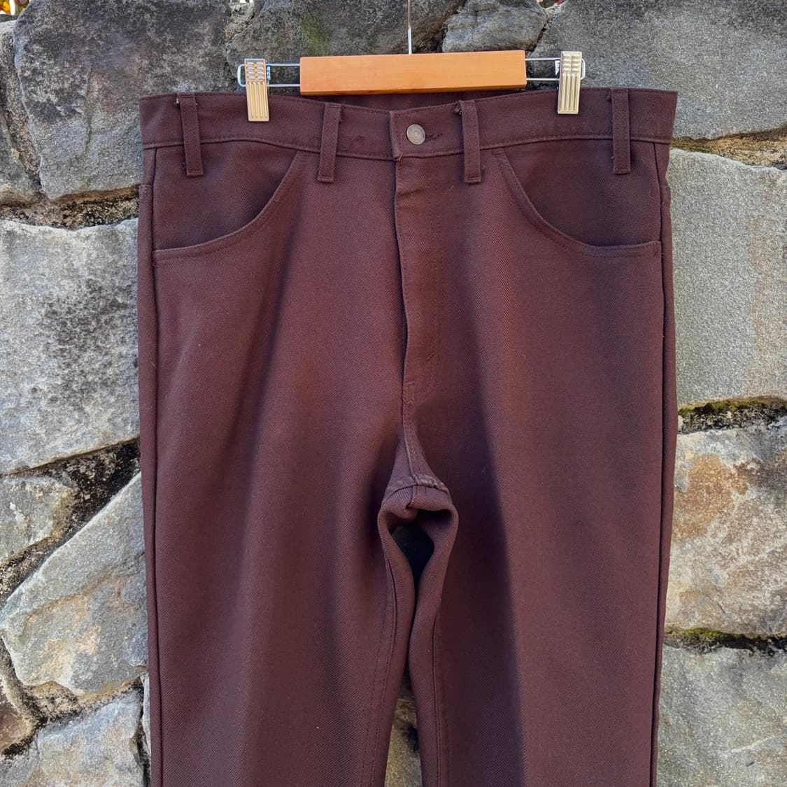 90s USA 리바이스 Levi’s 브라운 부츠컷 트라우저 상품이미지4