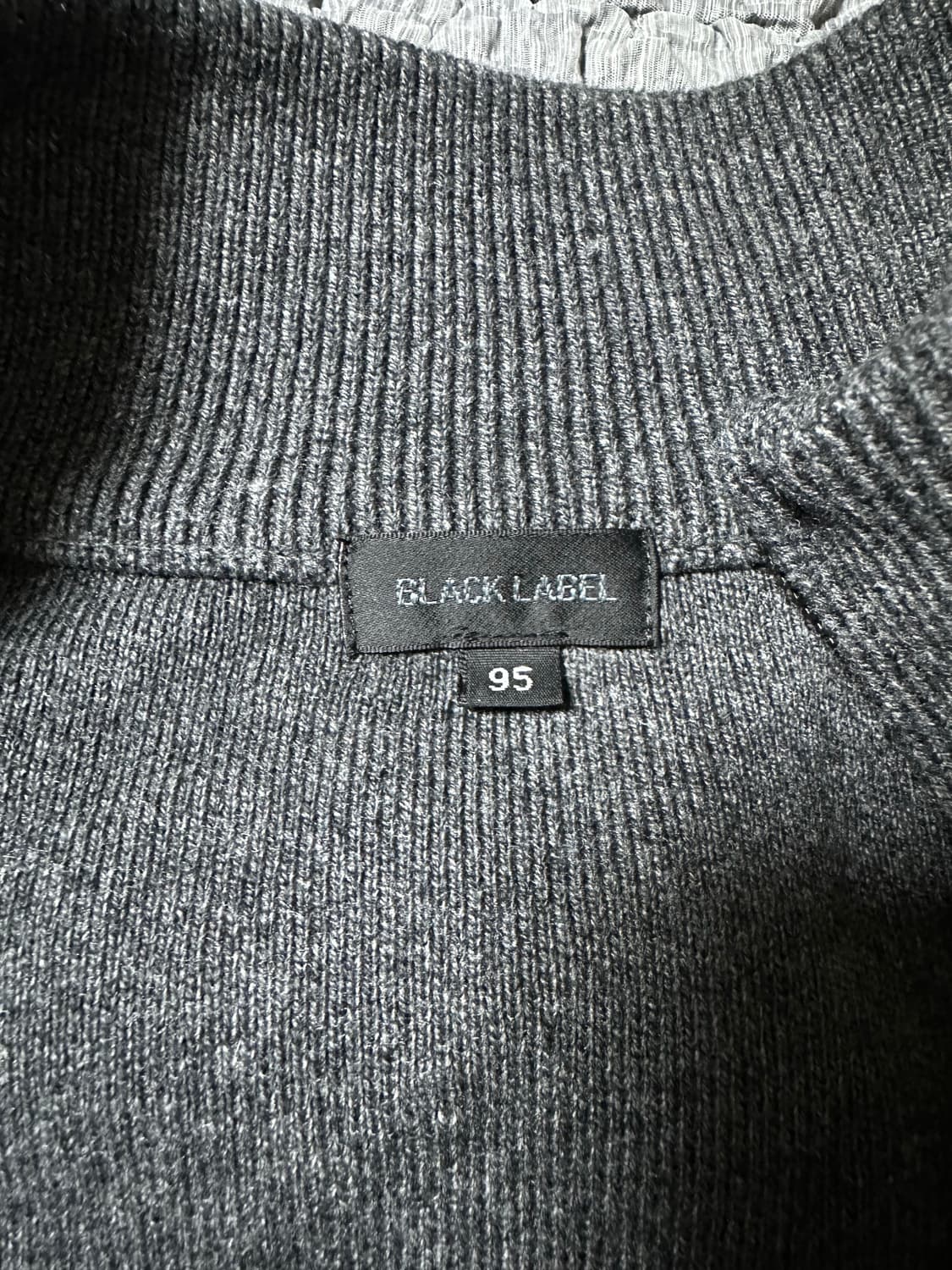 블랙라벨 남성 니트 집업 가디건 상품이미지3