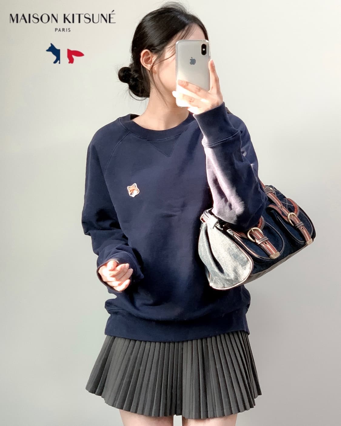 메종키츠네 맨투맨 상품이미지2