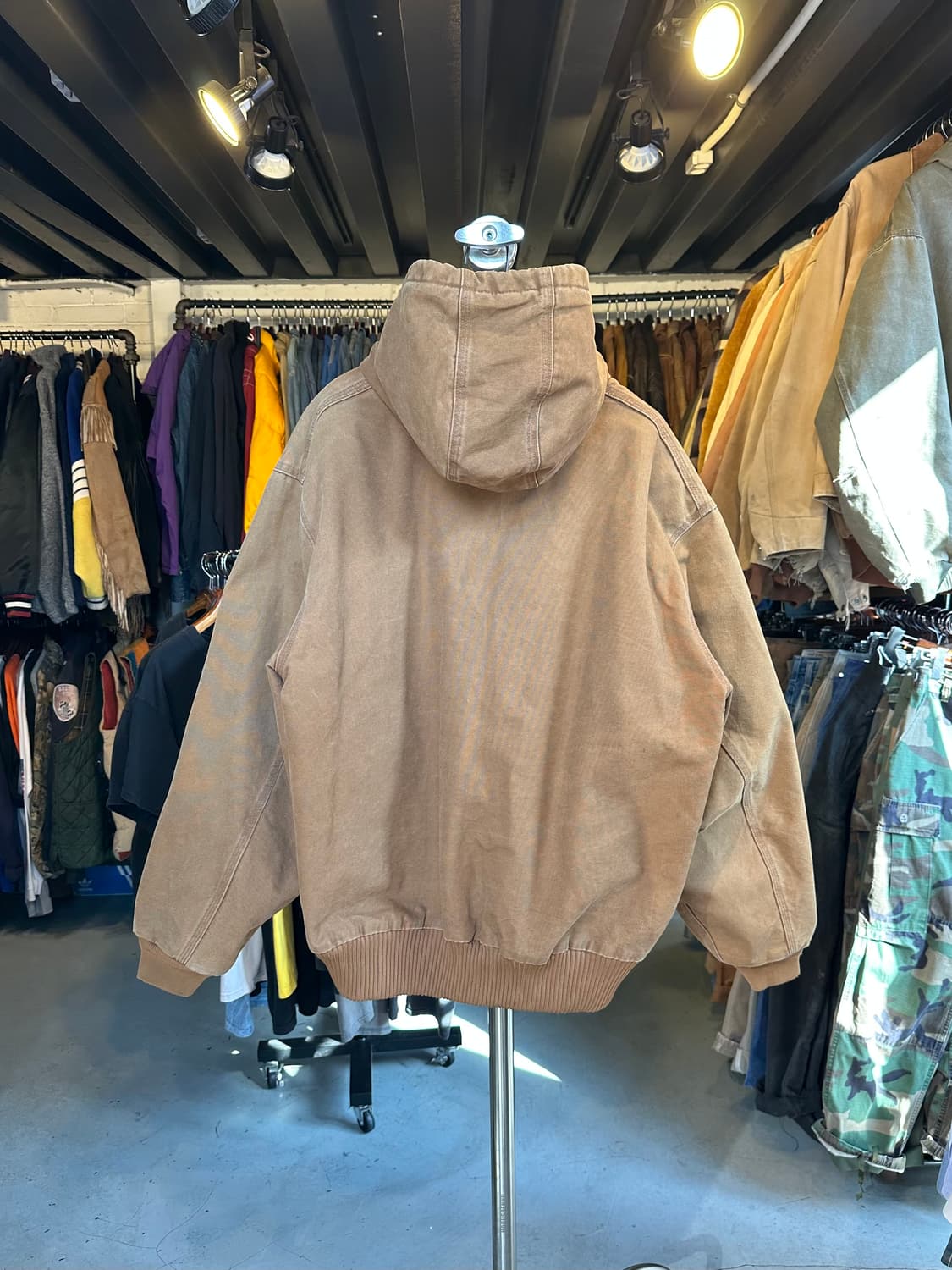 칼하트 덕 액티브 후드 워크 자켓 상품이미지2