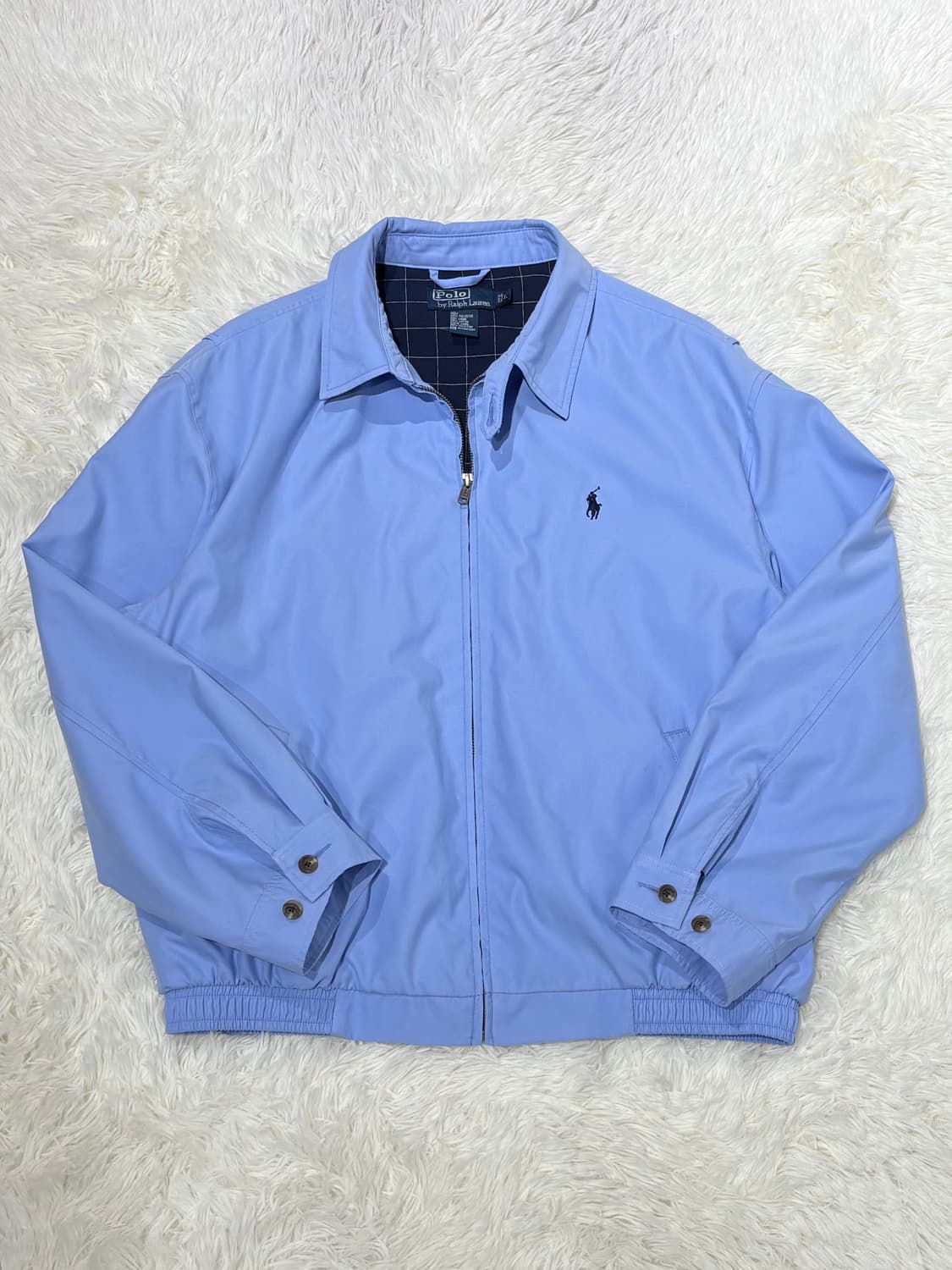 폴로랄프로렌 네이비포니 베이비블루 스윙톱 자켓 상품이미지3