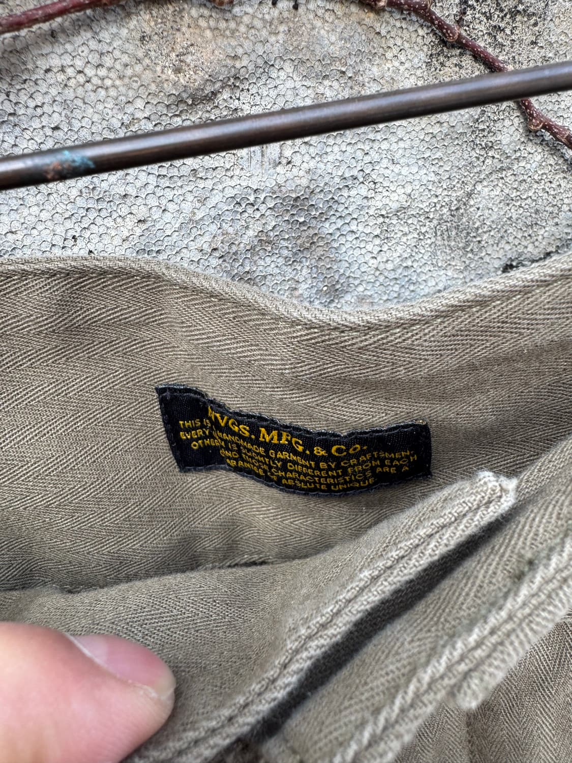 Nvgs 40s 영국군 복각 hbt 구르카 팬츠 미군 프랑스군 상품이미지5