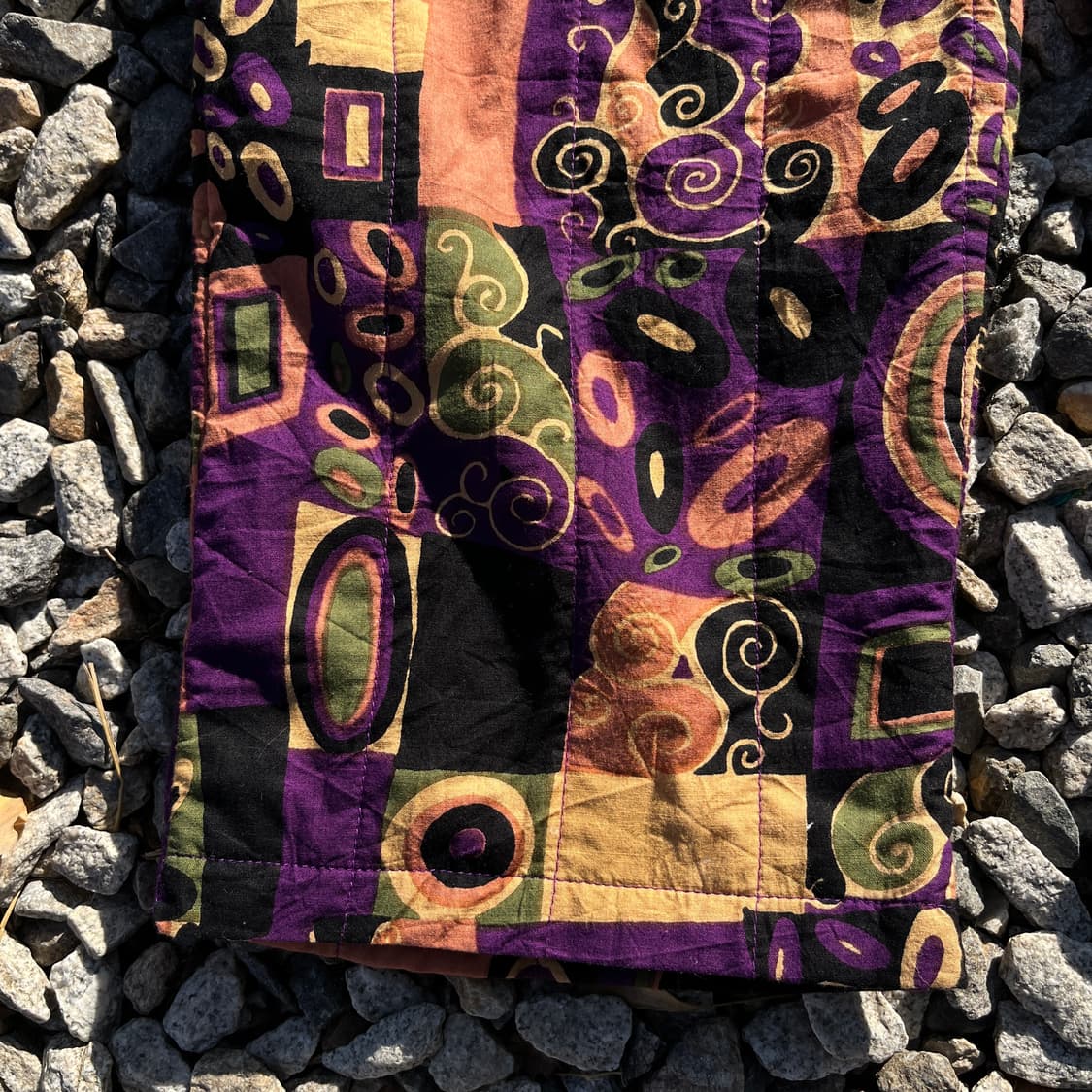 일본 빈티지 패턴바지(실측확인) 상품이미지2