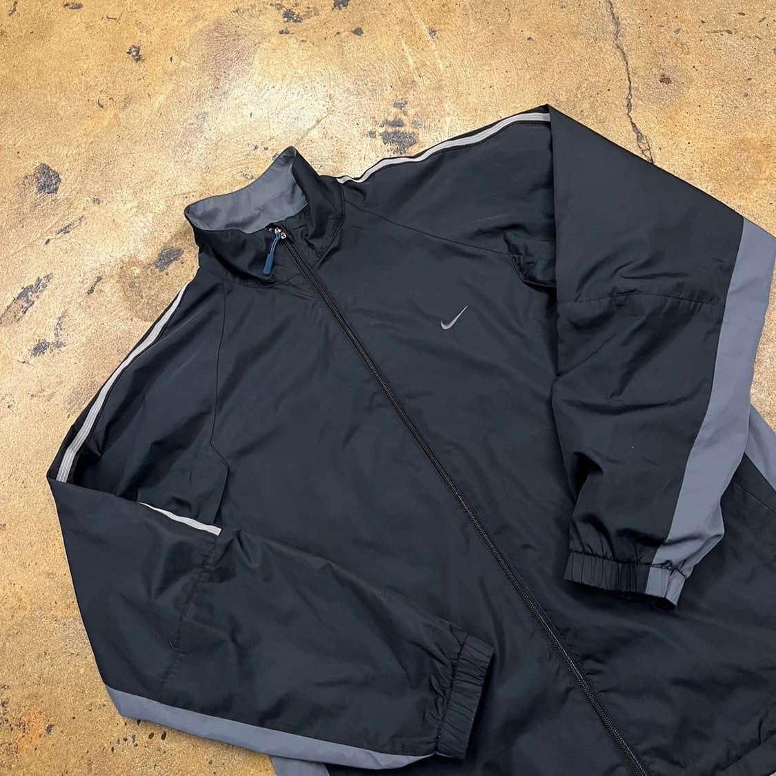 [정품/XL] 나이키 블랙 바람막이 트랙 자켓 b14 상품이미지1