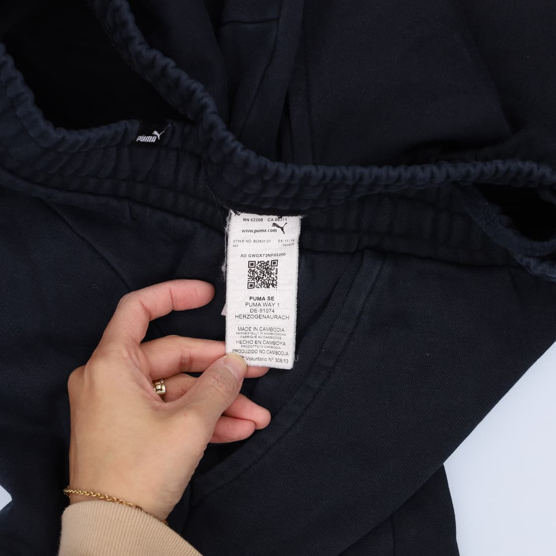 [EUR M] 푸마 트레이닝바지 기모조거팬츠 1204HR2 상품이미지5