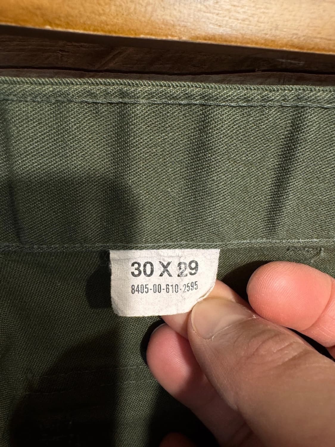 80s U.S Army OG 507 Fatigue Trouser 상품이미지8