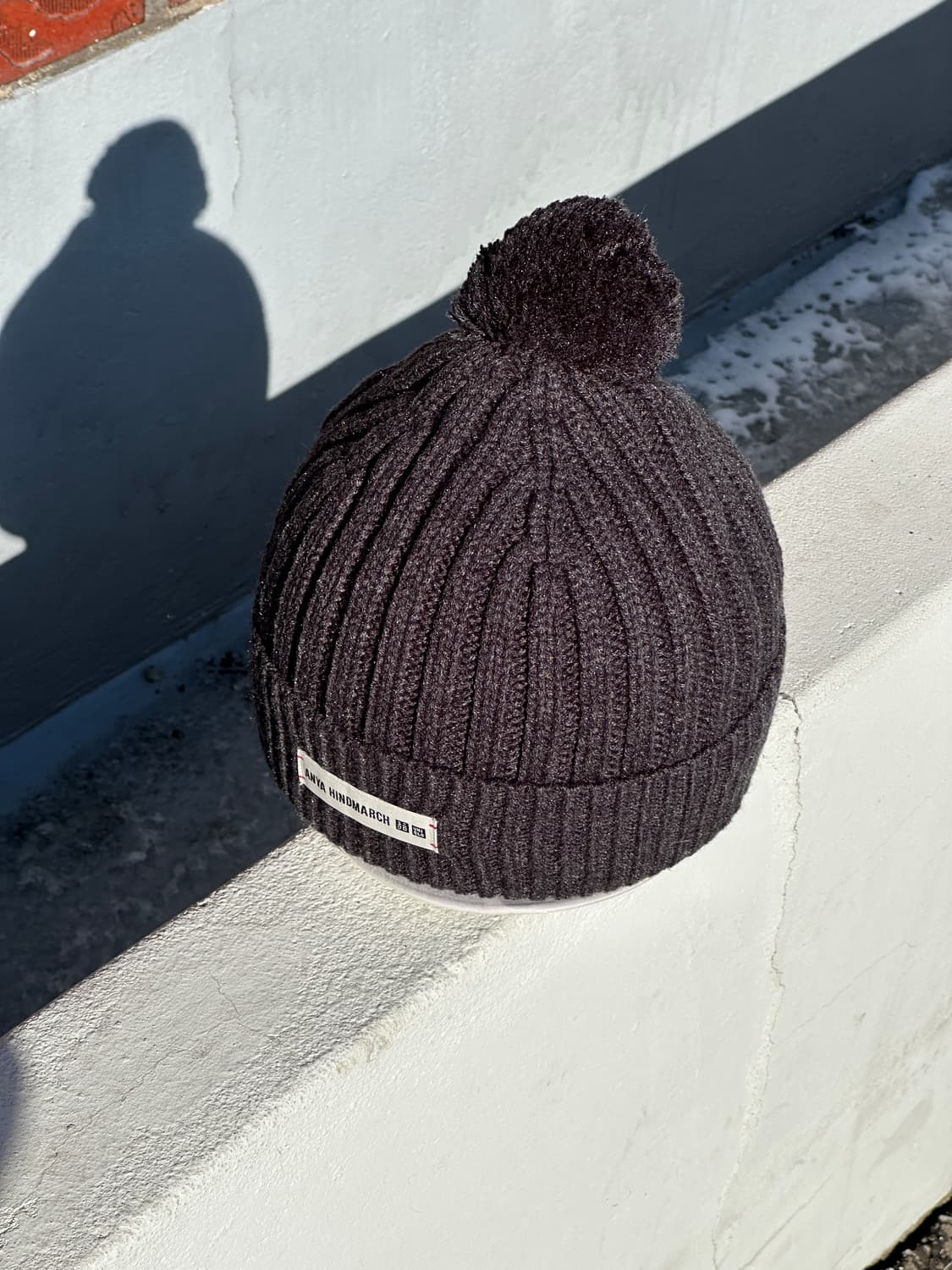 [F] 유니클로 아냐 힌드마치 폼폼 비니 모자 상품이미지2