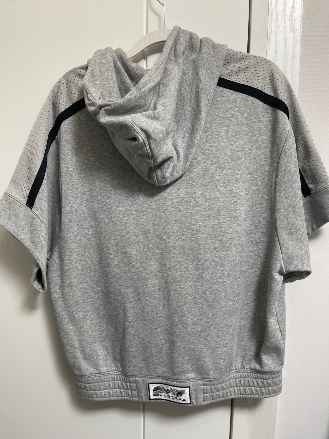 나이키 그레이 반팔 반집업 XL 상품이미지4
