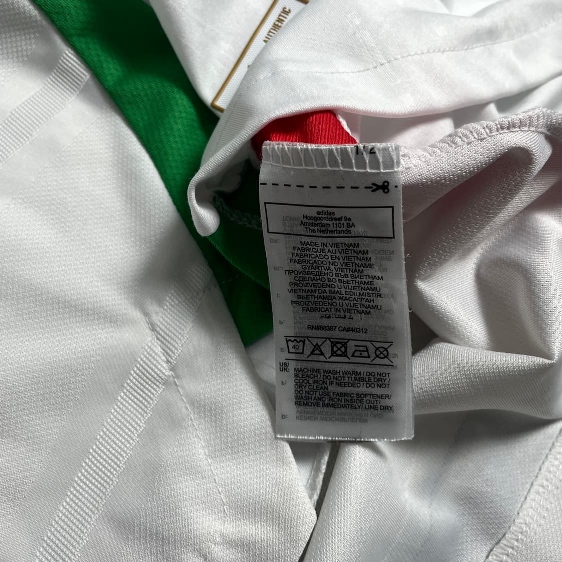 아디다스 이탈리아 어웨이 유로 2020 시즌 인시네 유니폼o 4757 상품이미지8