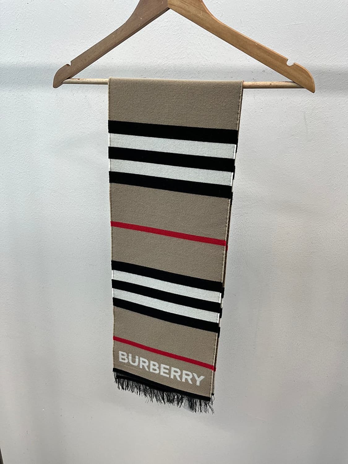 버버리 신형 코튼 숏 머플러  상품이미지2