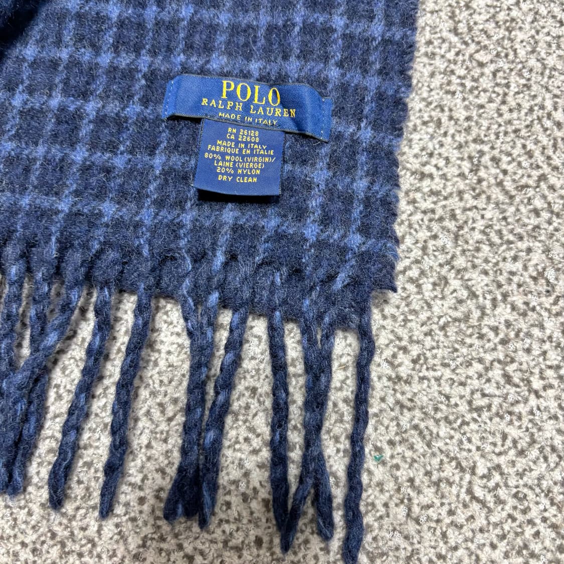 [택포,울80] 폴로 랄프로렌 투웨이 이태리 머플러 목도리 [A+] 상품이미지2