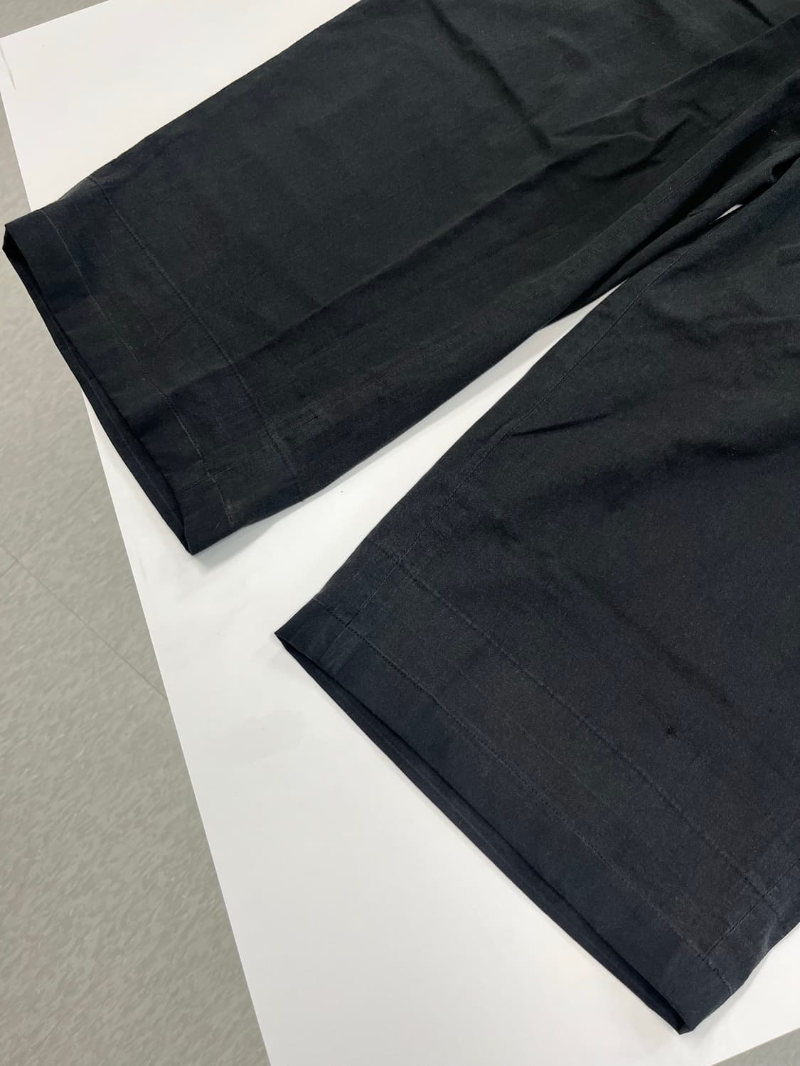 폴리테루 벨티드 와이드 팬츠 상품이미지6