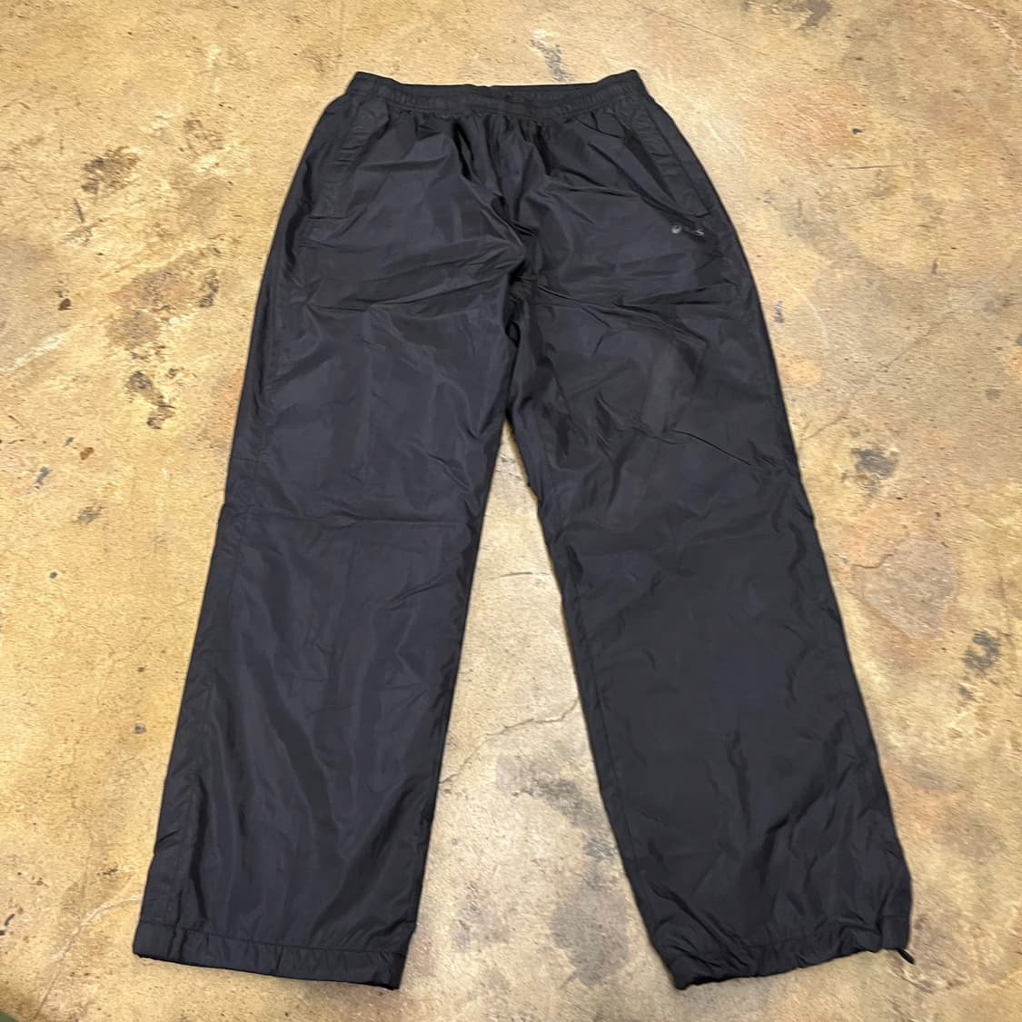 [정품/85] 아식스 블랙 트레이닝 바지 b19 상품이미지2