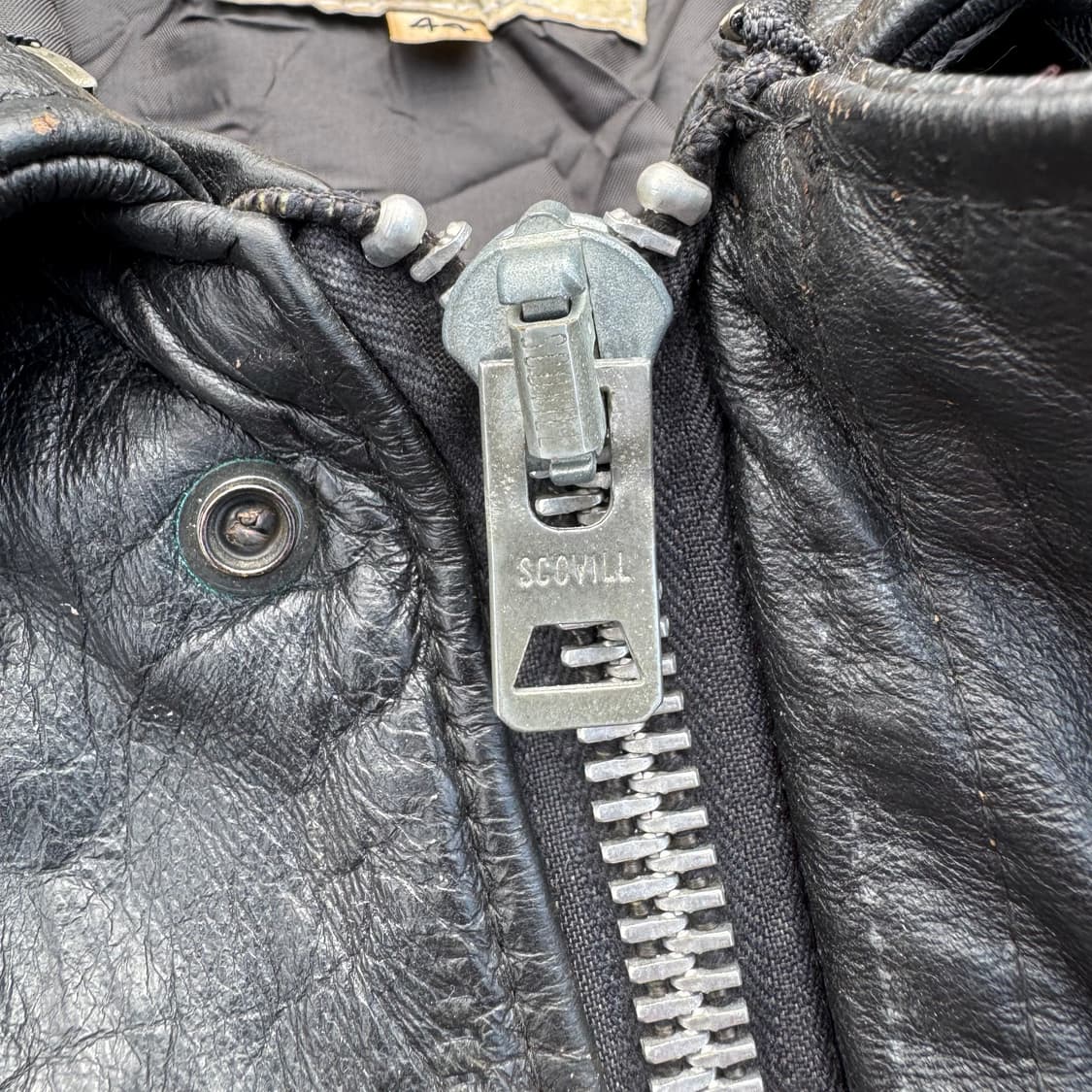 [XL] 80s Harley Davidson 할리 G1 레더자켓 상품이미지7