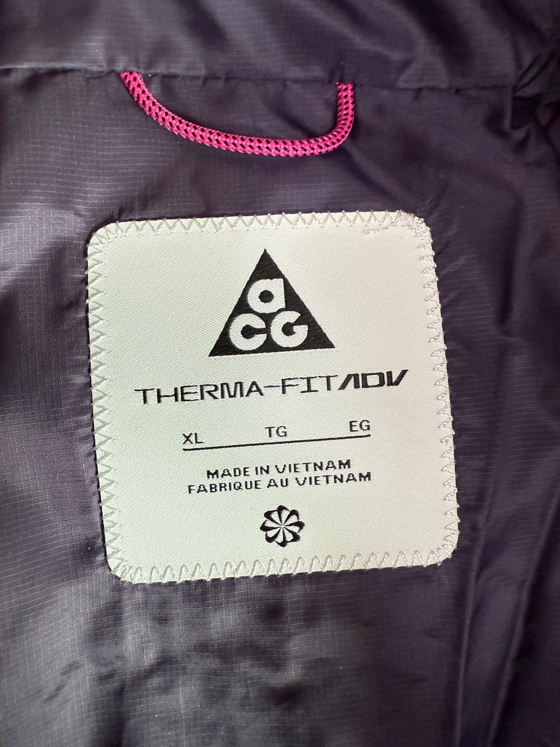 [XL] 나이키 acg 써마핏 adv 루나레이크 프리마로프트 패딩 자켓 상품이미지3