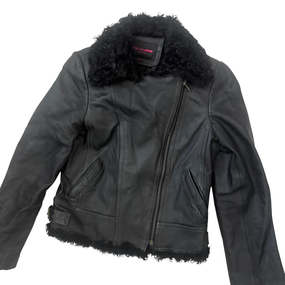 Sheep skin leather jacket 상품이미지3