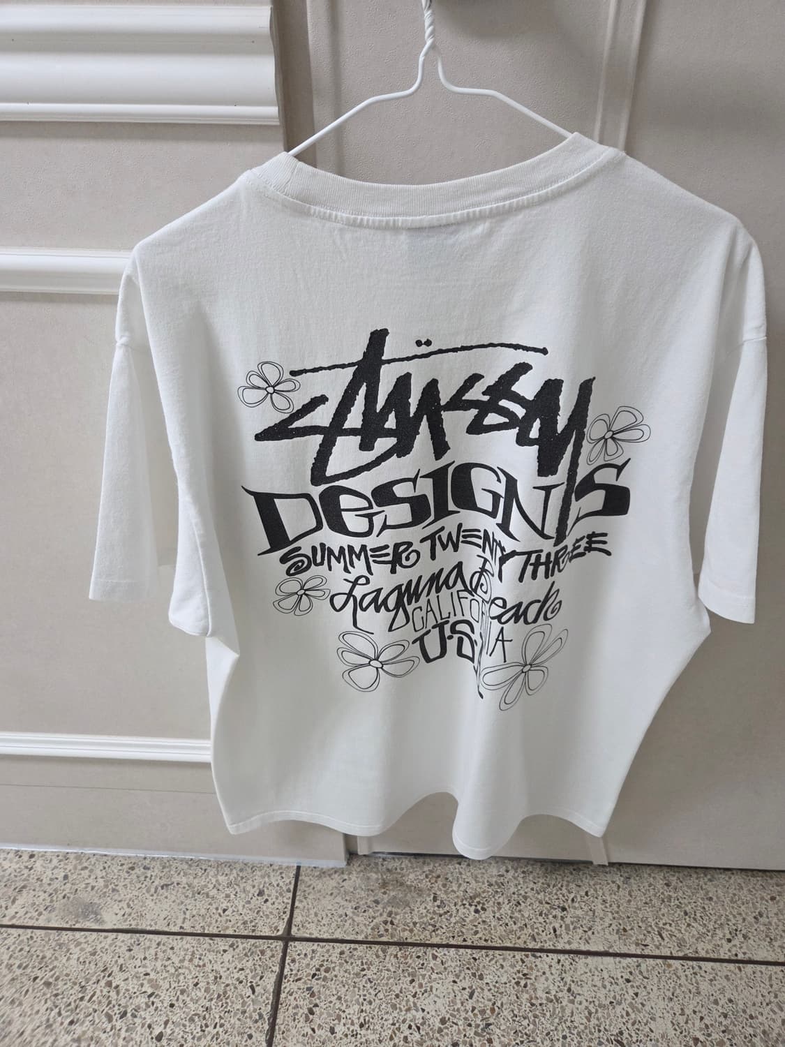 스투시 반팔티 L 상품이미지2