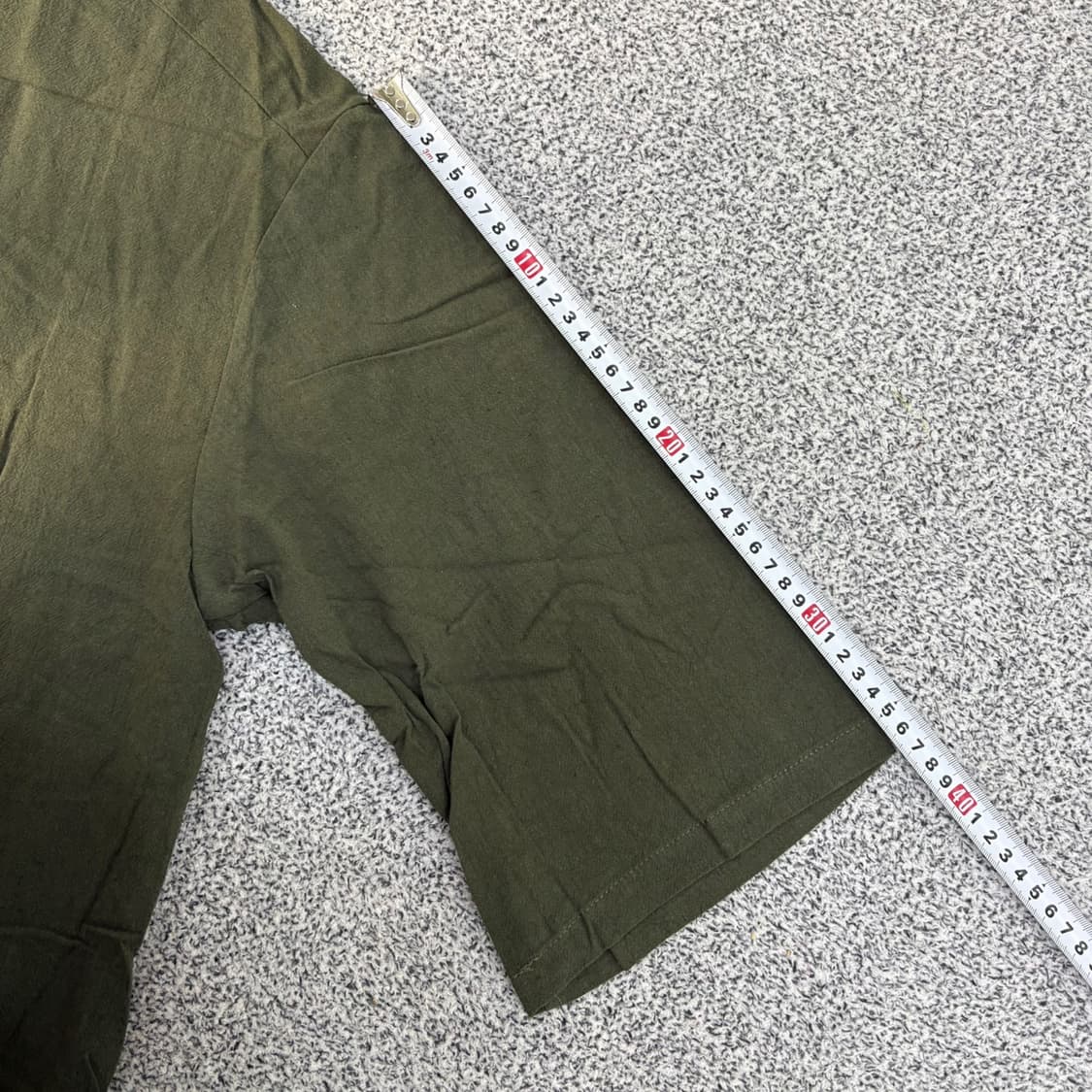 실측 남성 헨리넥 린넨 7부 셔츠 0416J 상품이미지4