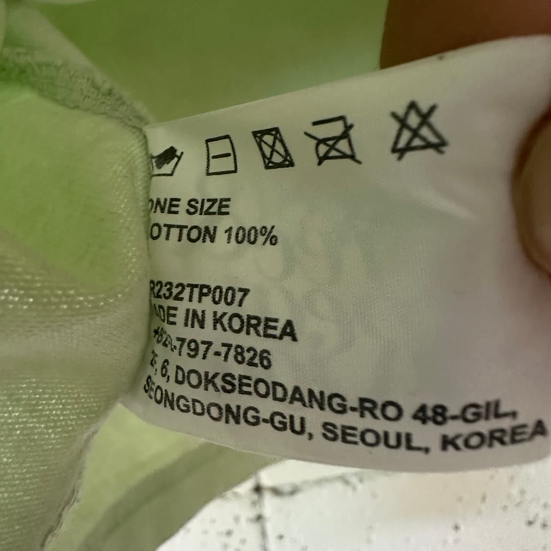 우먼free 레스트 앤 레크레이션 크롭 반팔티 상품이미지8